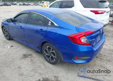 2017 Honda Civic Lx from USA, damaged, VIN 19XFC2F58HE047456
